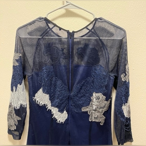 Karen Millen Dress - Lace Embroidered Illusion Detail - Picture 8 of 11